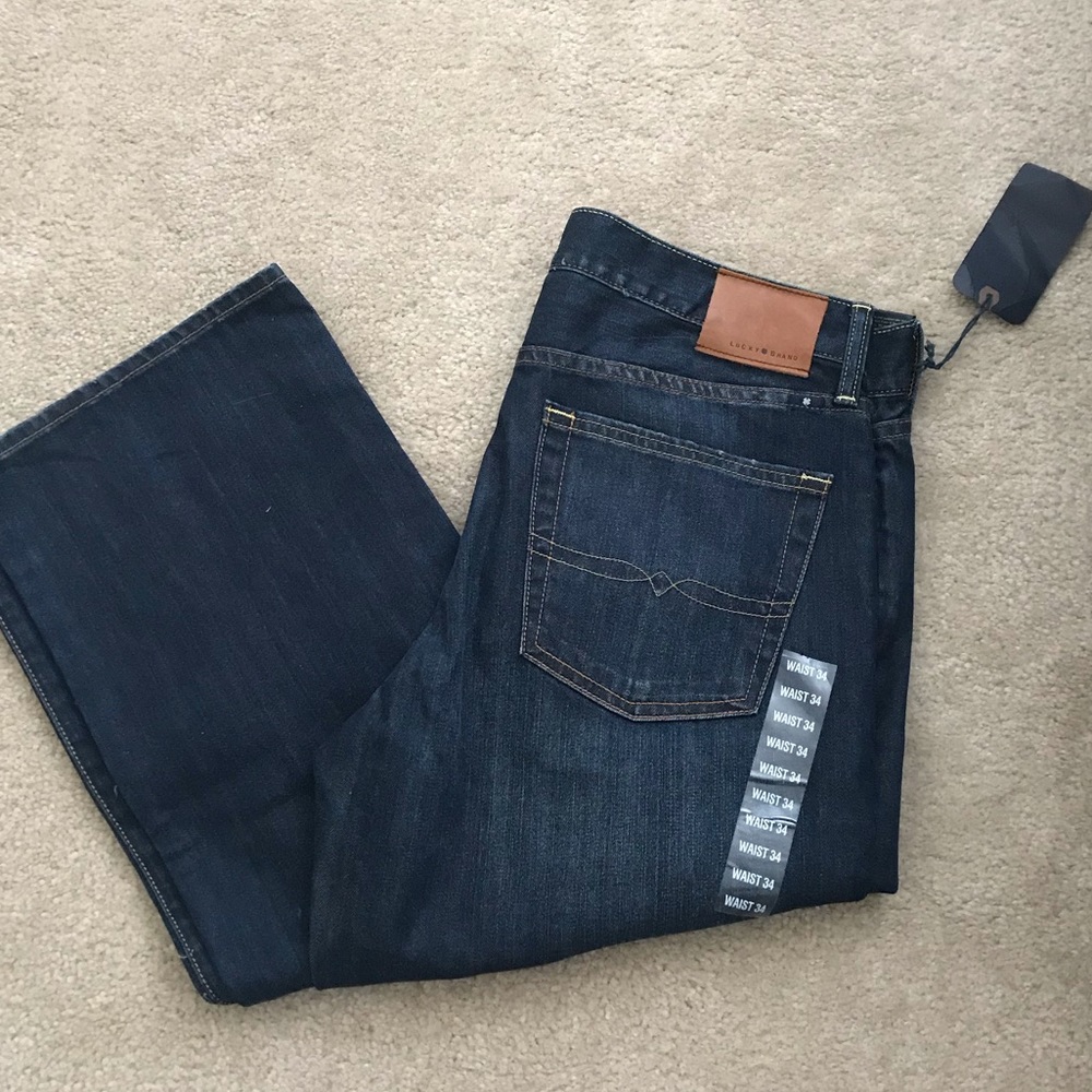 NWT Men’s Lucky jeans 34 36 361 vintage straight
